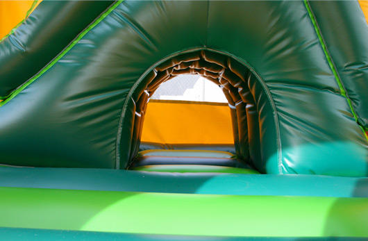 Jungle Tropical Mini Combo Inflatable Bounce House Rental Chicago IL