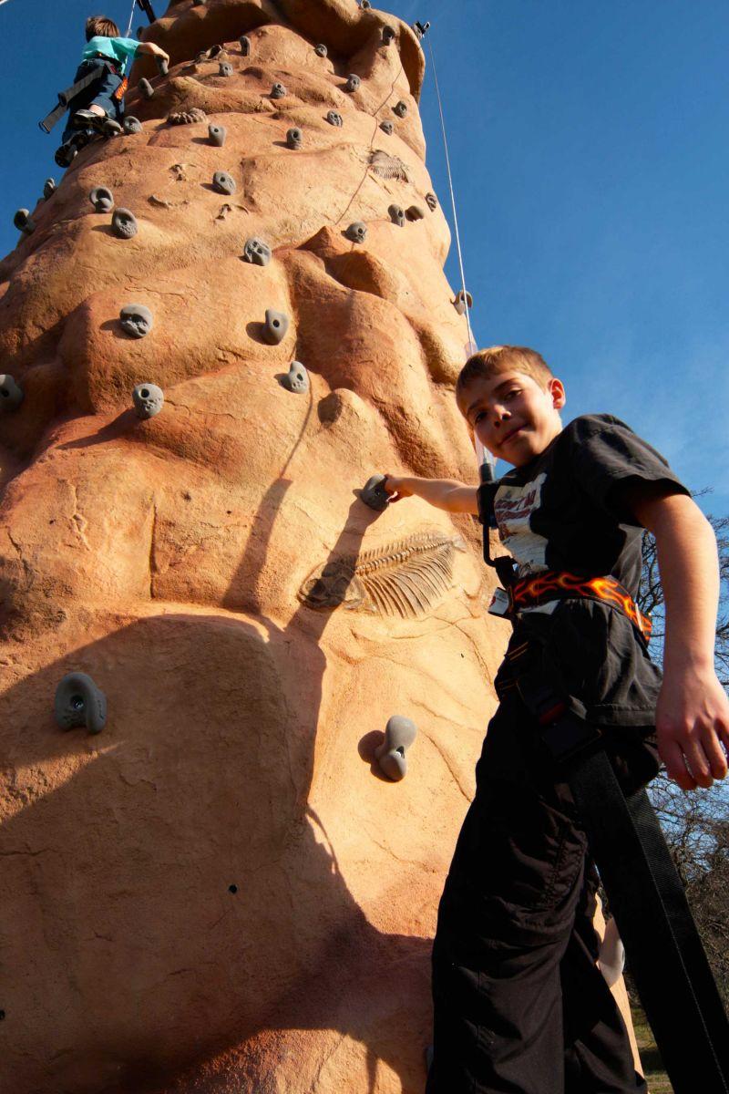 Chicago Prehistoric Portable Rock Climbing Wall, Chicago IL