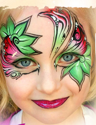 Face Painting at its best…  Unique Face Painting & Glitter Tattoos