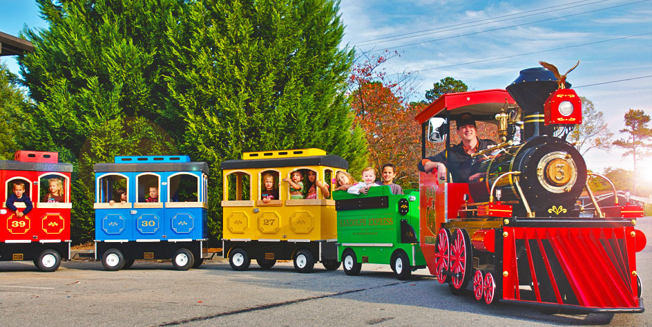 Trackless Train Rentals Chicago IL