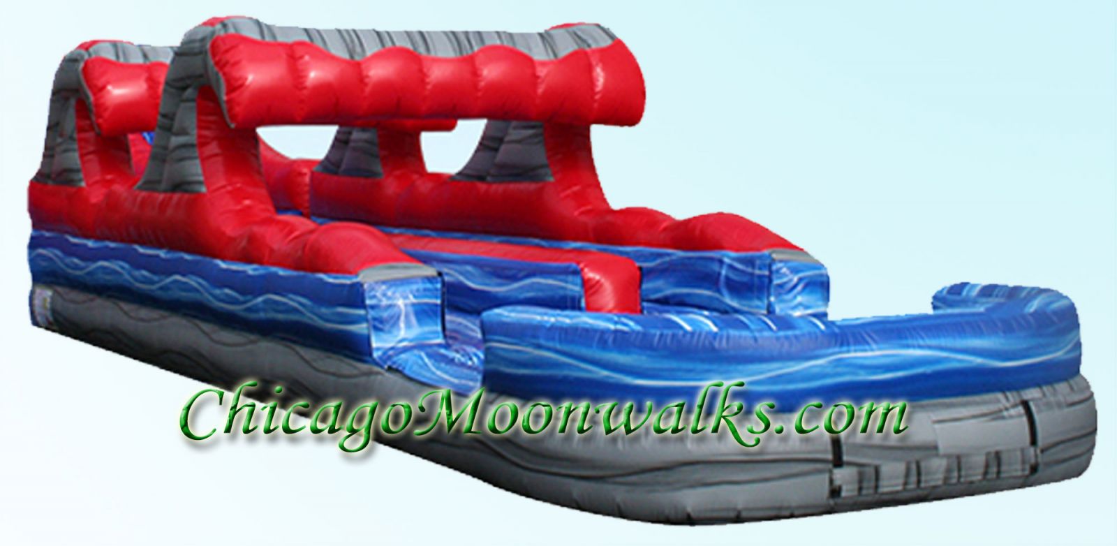 Wave Runner Dual Lane Slip N Slide Rental Chicago Il Inflatable