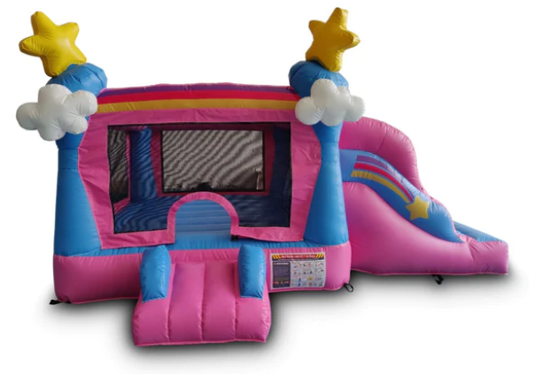 Mini Enchanted Bounce House Inflatable Combo Moonwalk Rentals in Chicago