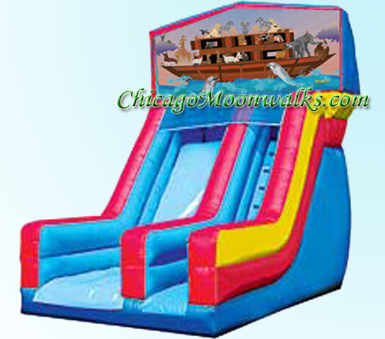 Noahs Ark Slide Inflatable Rental Chicago Illinois Bounce House Moonwalks