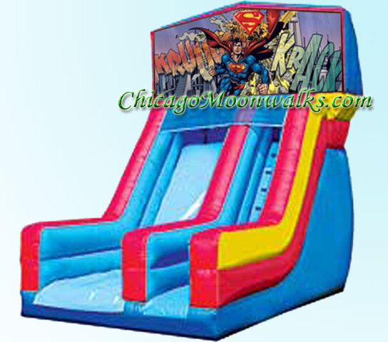 Superman Slide Inflatable Rental Chicago Illinois