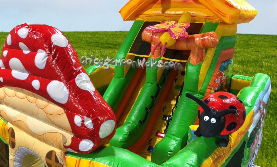 Chicago Toy Town Toddler Playground Inflatable Rental Chicago IL