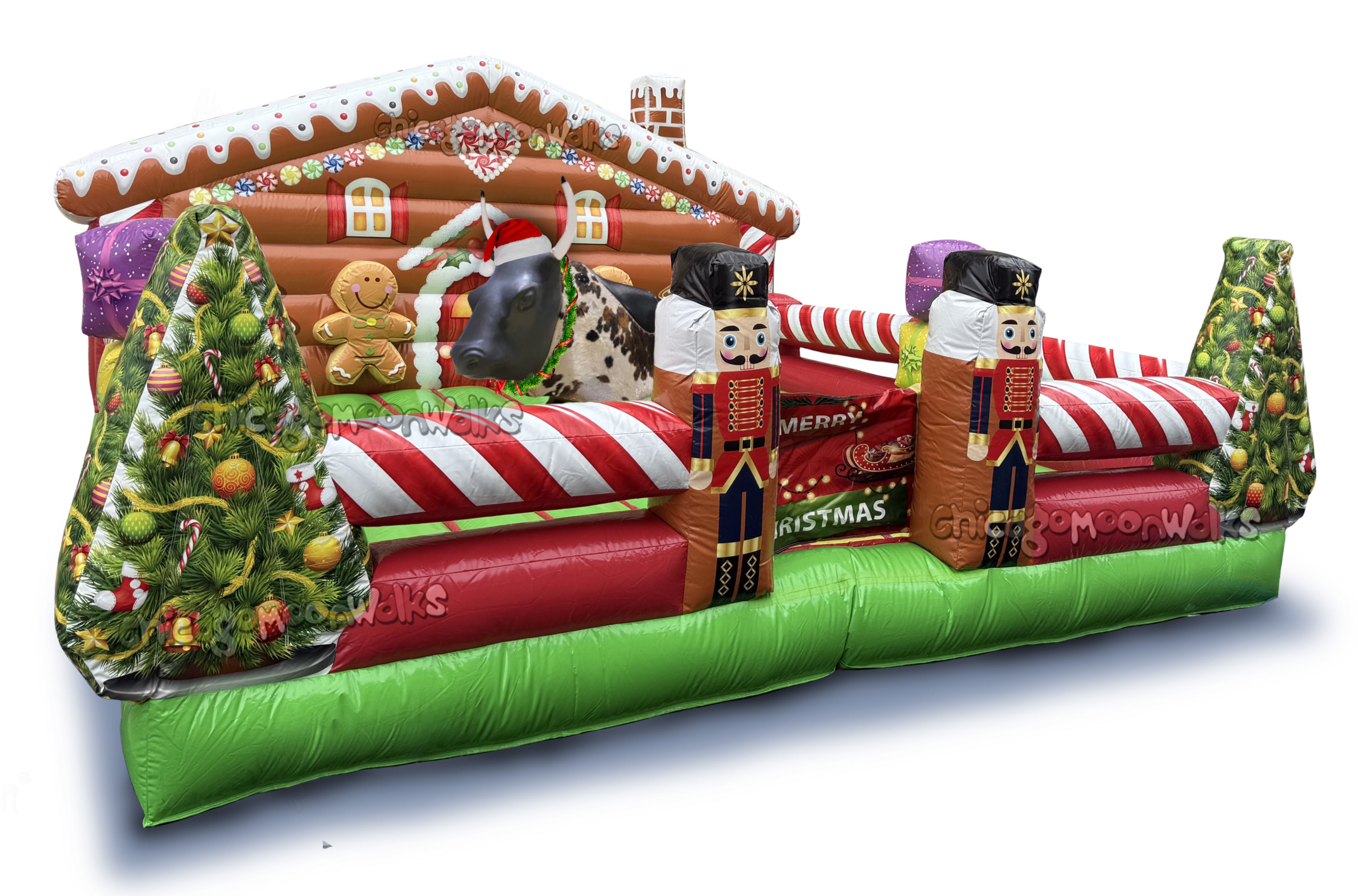 Chicago Mechanical Bull Christmas Reindeer