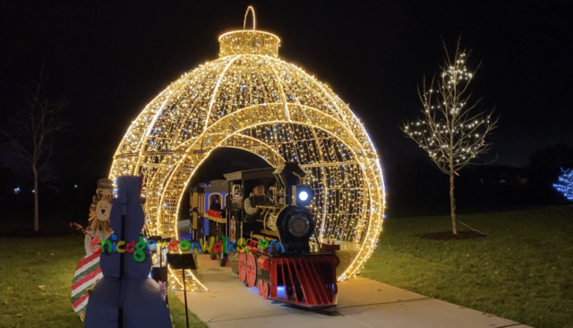 Holiday Trackless Train Rentals in Chicago