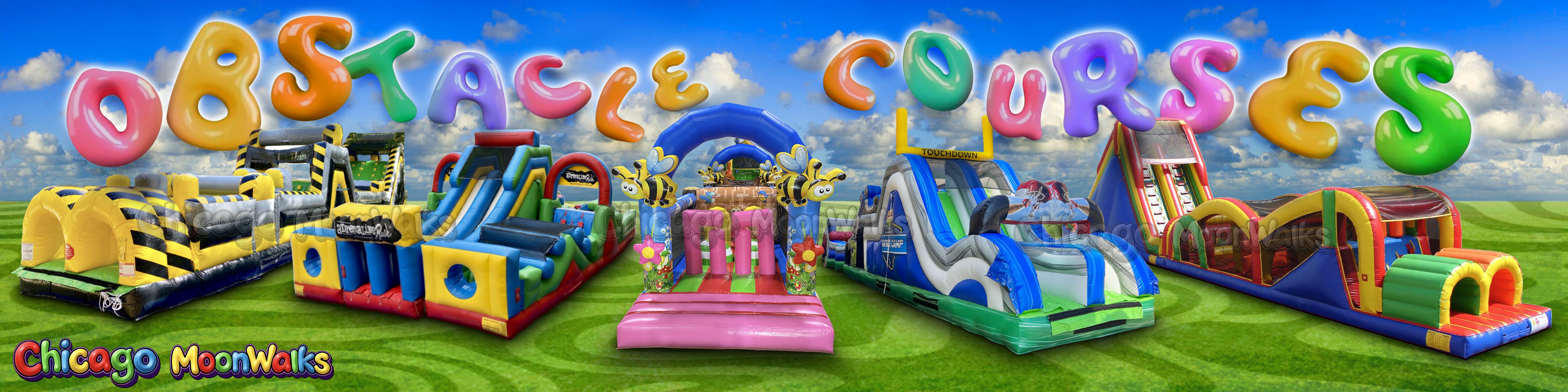 Chicago Moonwalks Inflatable Obstacle Course Rentals