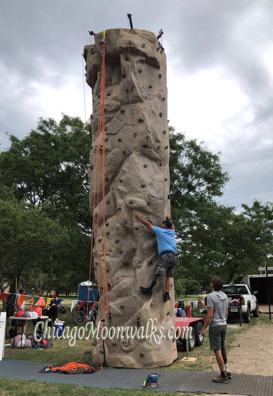 Portable Rock Climbing Wall Rentals in Chicago IL
