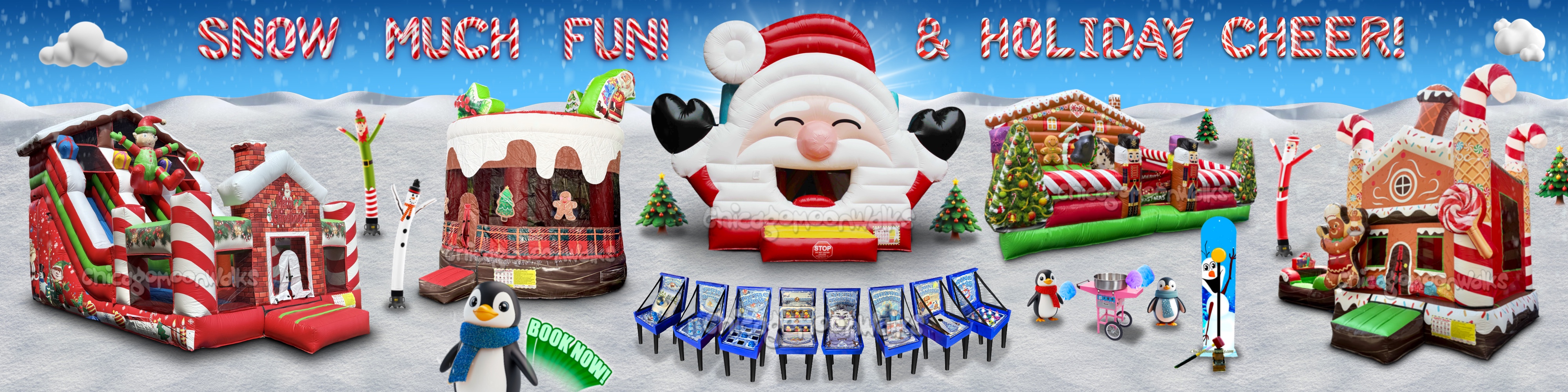 Holiday Bounce House Rentals Inflatable | Winter Party Rentals in Chicago Holiday Bounce House Rentals Inflatable | Winter Party Rentals in Chicago