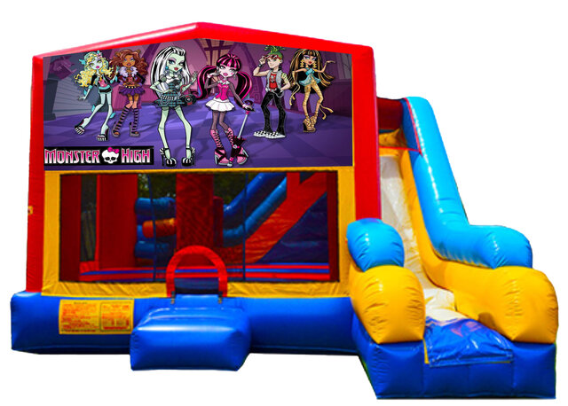 7-in-1 Monster High Combo Bounce House