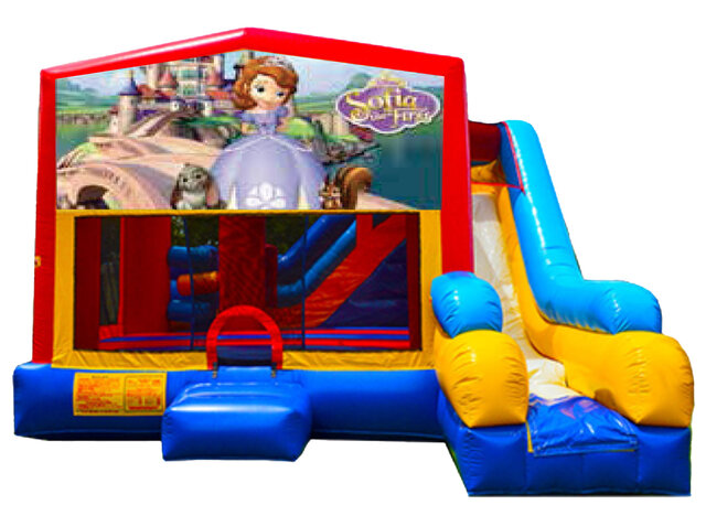 7-in-1 Sofia Combo Bounce House