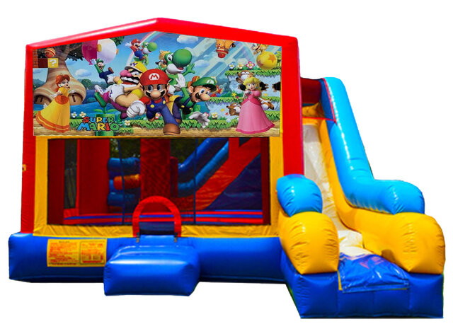7-in-1 Super Mario Combo Bounce House