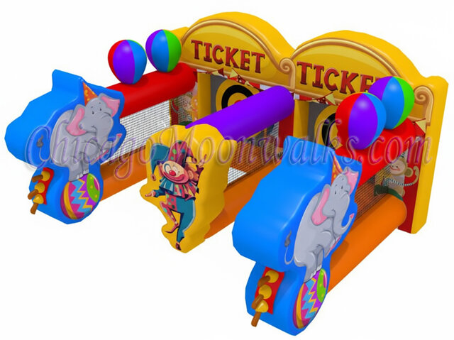 Circus Double Axe Throwing Game