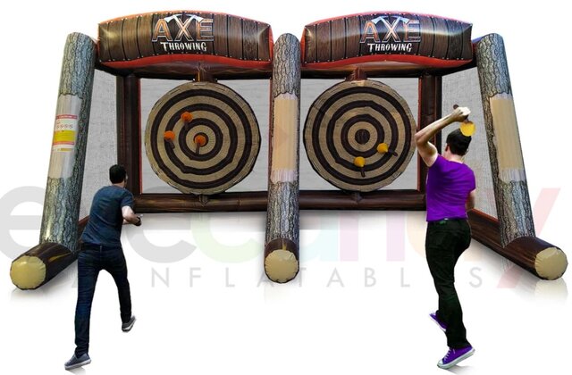 Double Axe Throwing Inflatable Game