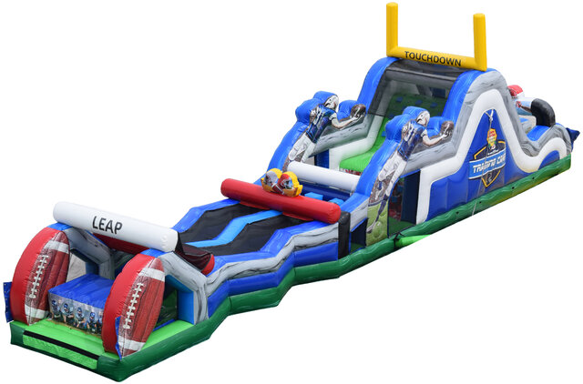 Football Training Camp Challenge Obstacle Course