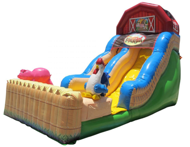 Funny Farm Water Slide 18 ft