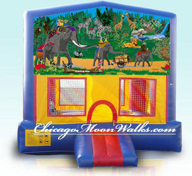 Jungle Fun Module Bounce House