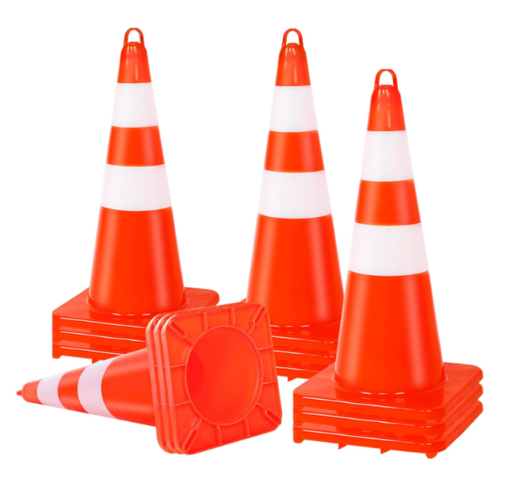 Orange Safety Cone 28 Inches