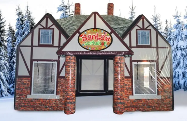 Santas Workshop Inflatable Rental