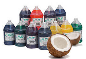 Sno Cone - Extra Syrup Coconut 50 Servings