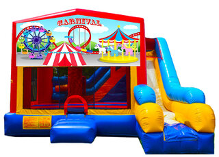 7-in-1 Baby Carnival Combo Bounce House
