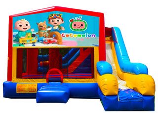 7-in-1 Cocomelon Combo Bounce House