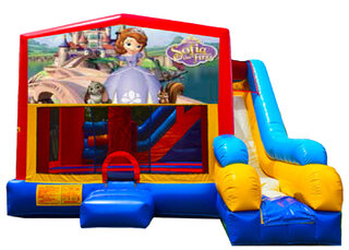 7-in-1 Sofia Combo Bounce House