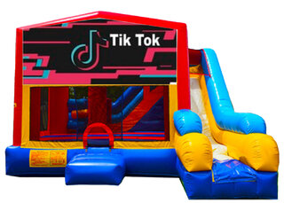 7-in-1 Tik Tok Combo Bounce House