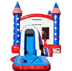All American Patriot Wet Combo Bounce House