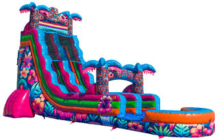 Aloha Splash Water Slide 22 Ft