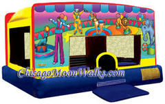 Indoor/Outdoor Circus Moonwalk Indoor/Outdoor Circus Moonwalk