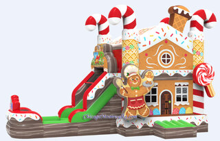 Cookies Bakehouse Bounce House Combo