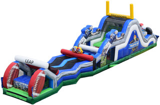 Football Training Camp Challenge Obstacle Course
