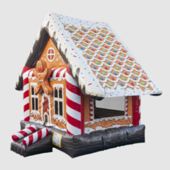 Frosted Gingerbread Bounce House