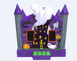 Halloween Scary Bounce House 