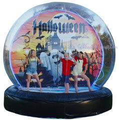 Spooktastic Halloween Photo Globe