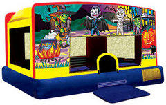 Indoor/Outdoor Happy Haunting Moonwalk Indoor/Outdoor Happy Haunting Moonwalk