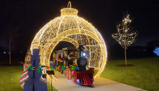 Holiday Trackless Train Rental