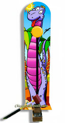 Carnival Game Kiddie Striker Dinosaur