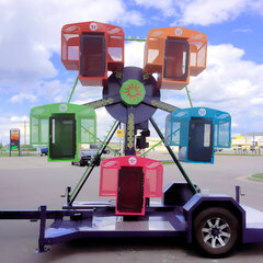 Mini Ferris Wheel Mechanical Carnival Ride Rental