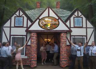 Oktoberfest Inflatable Pub Tavern Rental