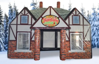 Santas Workshop Inflatable Rental