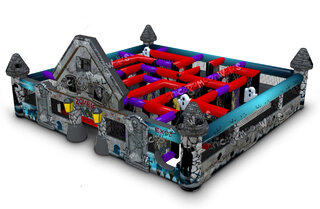 Spooktacular Zombie Maze Inflatable