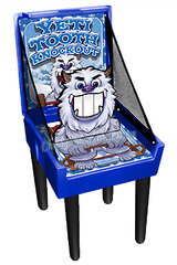 Yeti Tooth Knockdown Winter Carnival Game