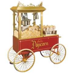 Vintage Antique Popcorn Machine 16 oz