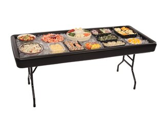 Fill N Chill Party Table Black