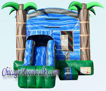 Blue Crush Combo Bounce House Blue Crush Combo Bounce House