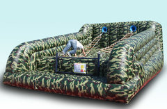 Jacobs Ladder Camo Inflatable Obstacle