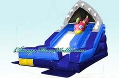 16 ft Great White Shark Attack Water Slide 16 ft Great White Shark Attack Water Slide
